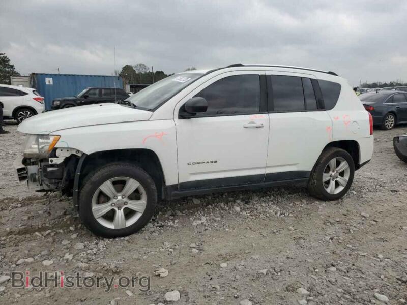 2011 Jeep COMPASS COMPASS SP (VIN 1J4NT1FAXBD246546) — photo 1 of 14, Copart, damage: front end