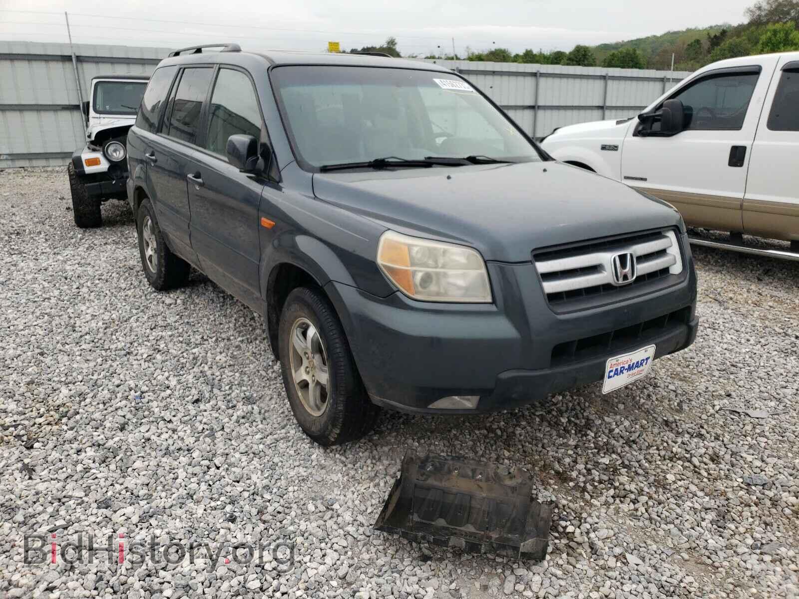 Photo 5FNYF28506B015587 - HONDA PILOT 2006