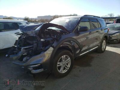 2021 Ford EXPLORER Explorer X, серый — VIN 1FMSK7DH5MGB17576, Copart