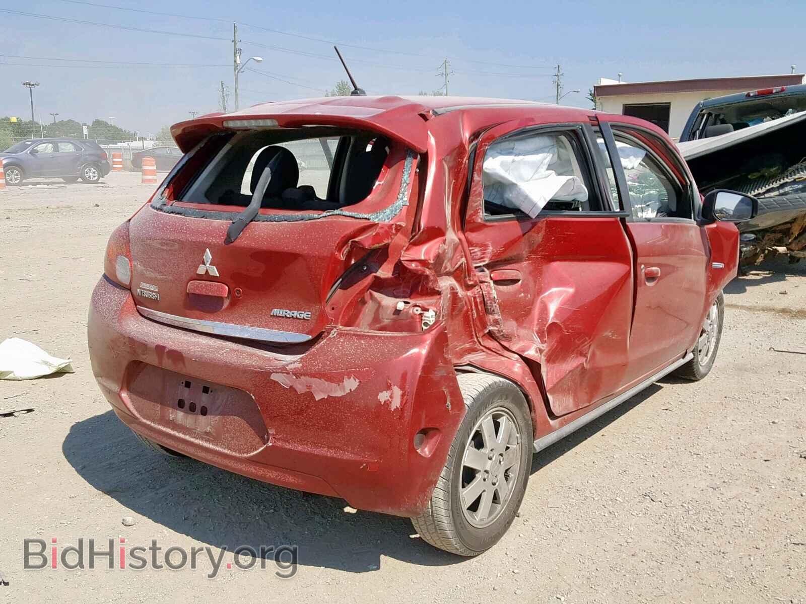 2015 MITSUBISHI MIRAGE - VIN: ML32A4HJ2FH002162 - Фото 4