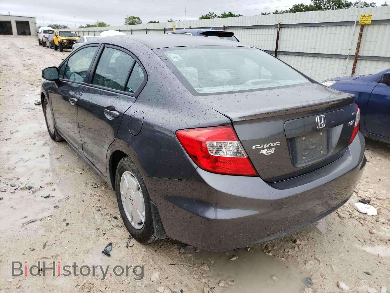 2012 HONDA CIVIC - VIN: 2HGFB2F64CH555353 - Фото 3