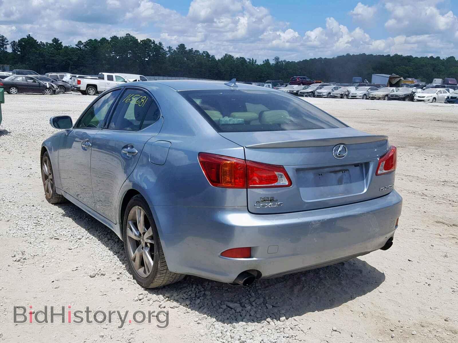 2009 LEXUS IS 250 - VIN: JTHBK262X92087381 - Фото 3