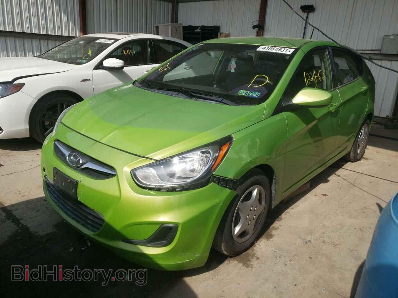 2012 HYUNDAI ACCENT - VIN: KMHCT5AE6CU009208 - Фото 2