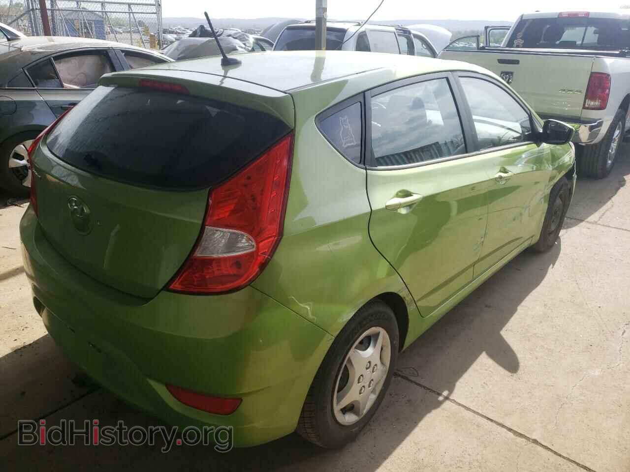 2012 HYUNDAI ACCENT - VIN: KMHCT5AE6CU009208 - Фото 4