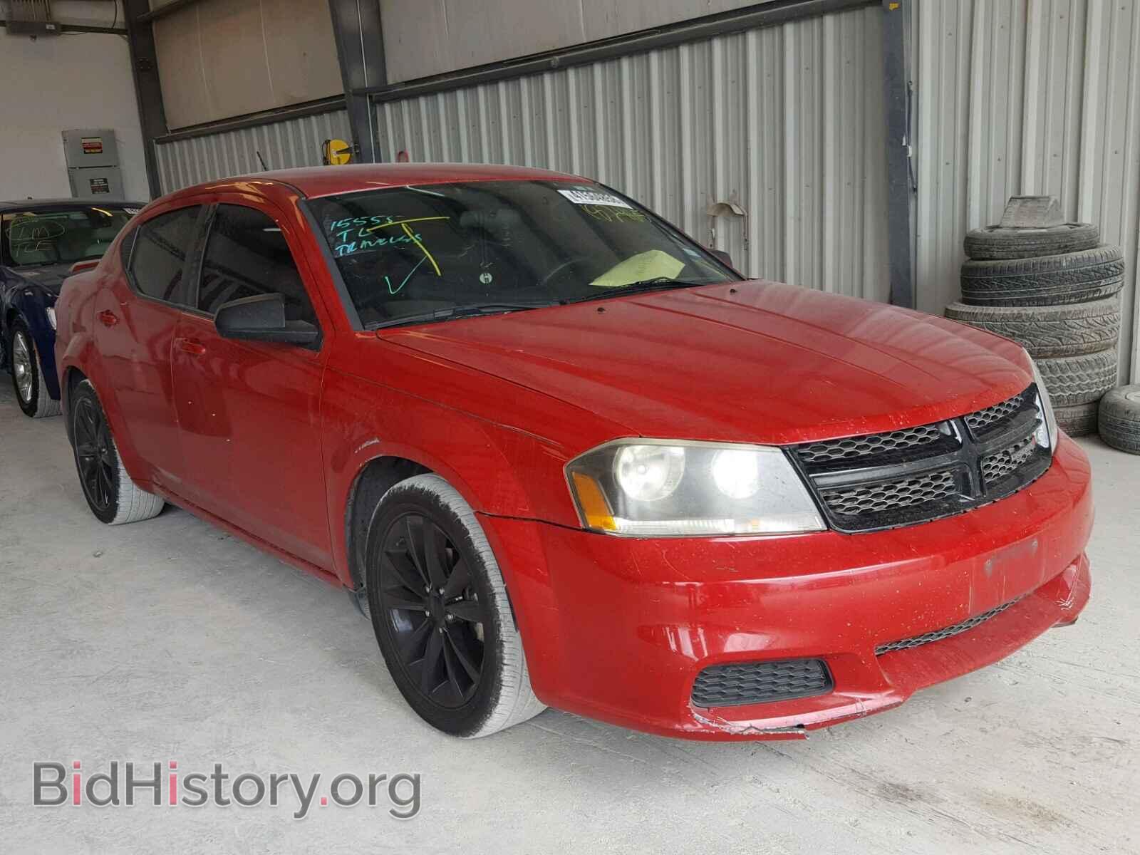 Фотография 1C3CDZAB2EN182465 - DODGE AVENGER 2014