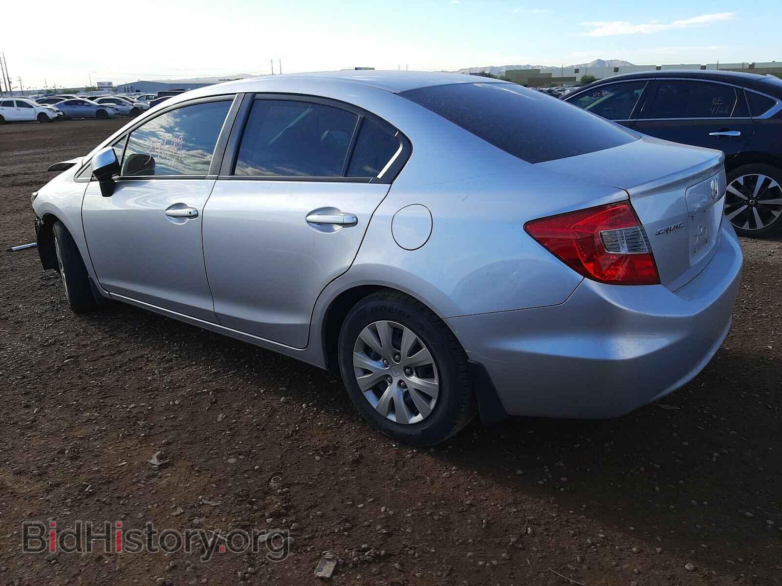 2012 HONDA CIVIC - VIN: 2HGFB2F55CH605149 - Фото 3