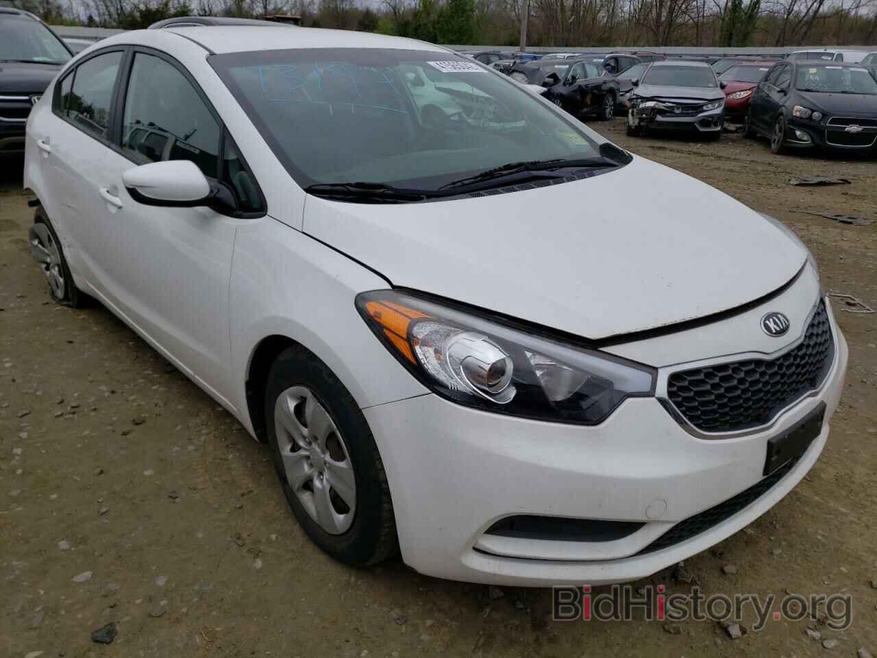 Фотография KNAFK4A67G5510984 - KIA FORTE 2016