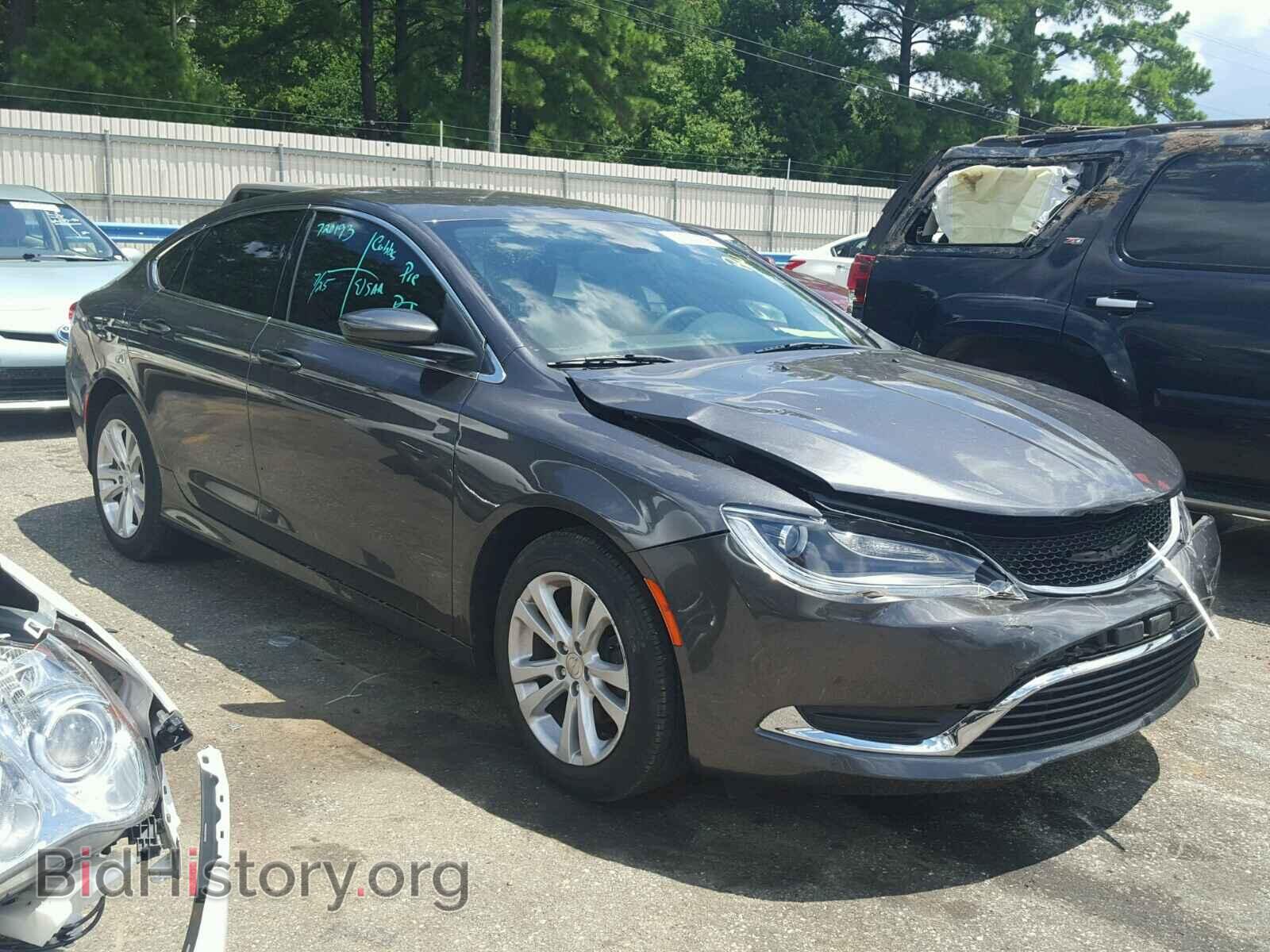Фотография 1C3CCCAB0GN109730 - CHRYSLER 200 2016