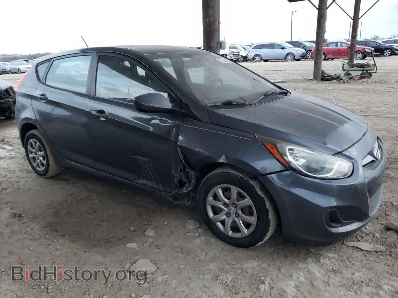 2013 HYUNDAI ACCENT - VIN: KMHCT5AE8DU081643 - Фото 4