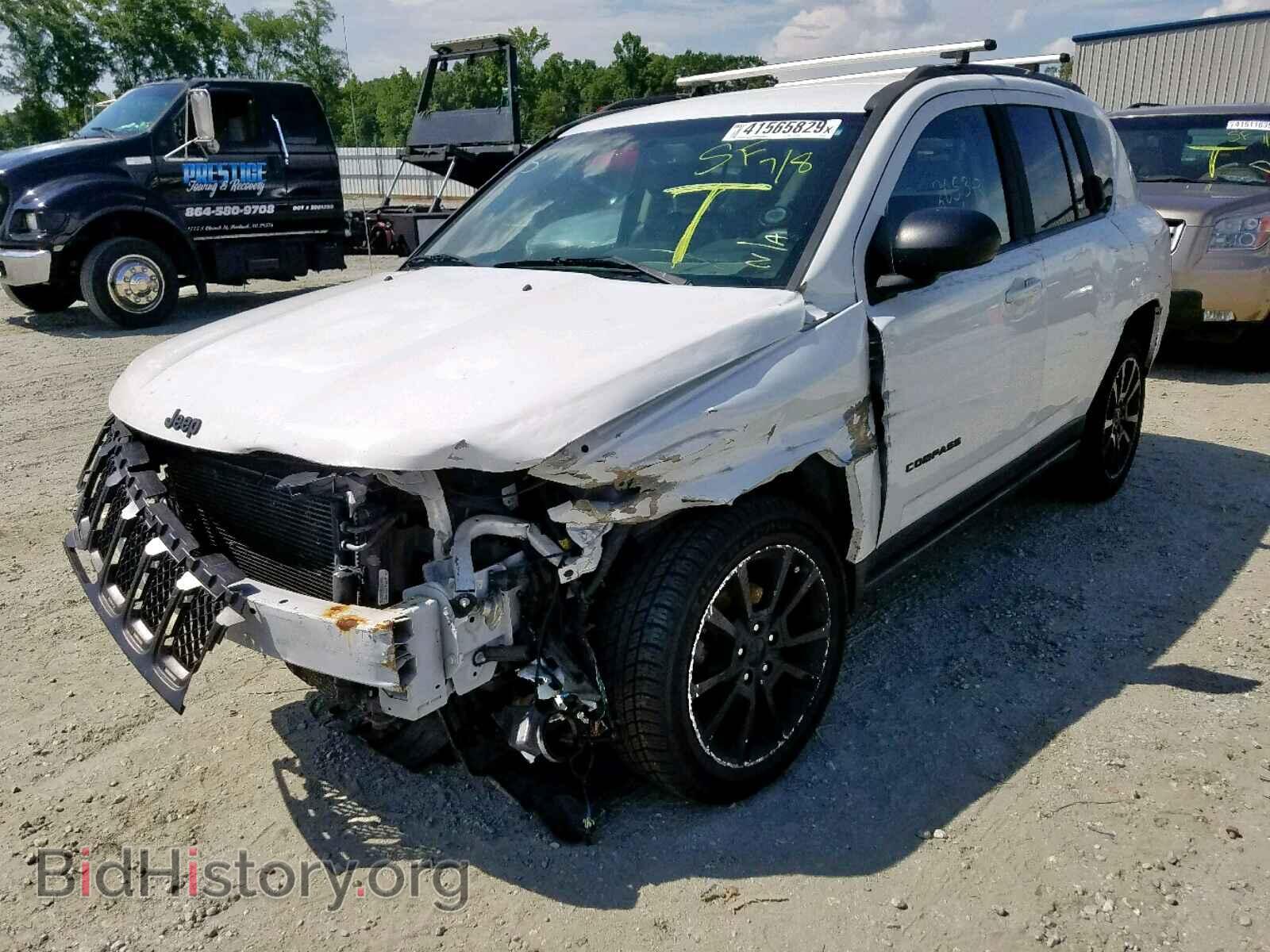 2014 JEEP COMPASS SP - VIN: 1C4NJCBA8ED790366 - Фото 2