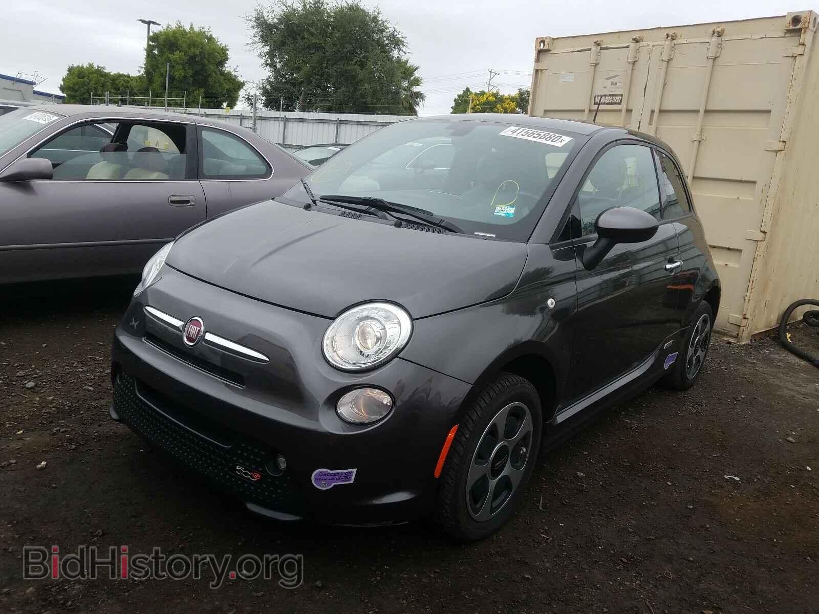 2017 FIAT 500 - VIN: 3C3CFFGE7HT620945 - Фото 2