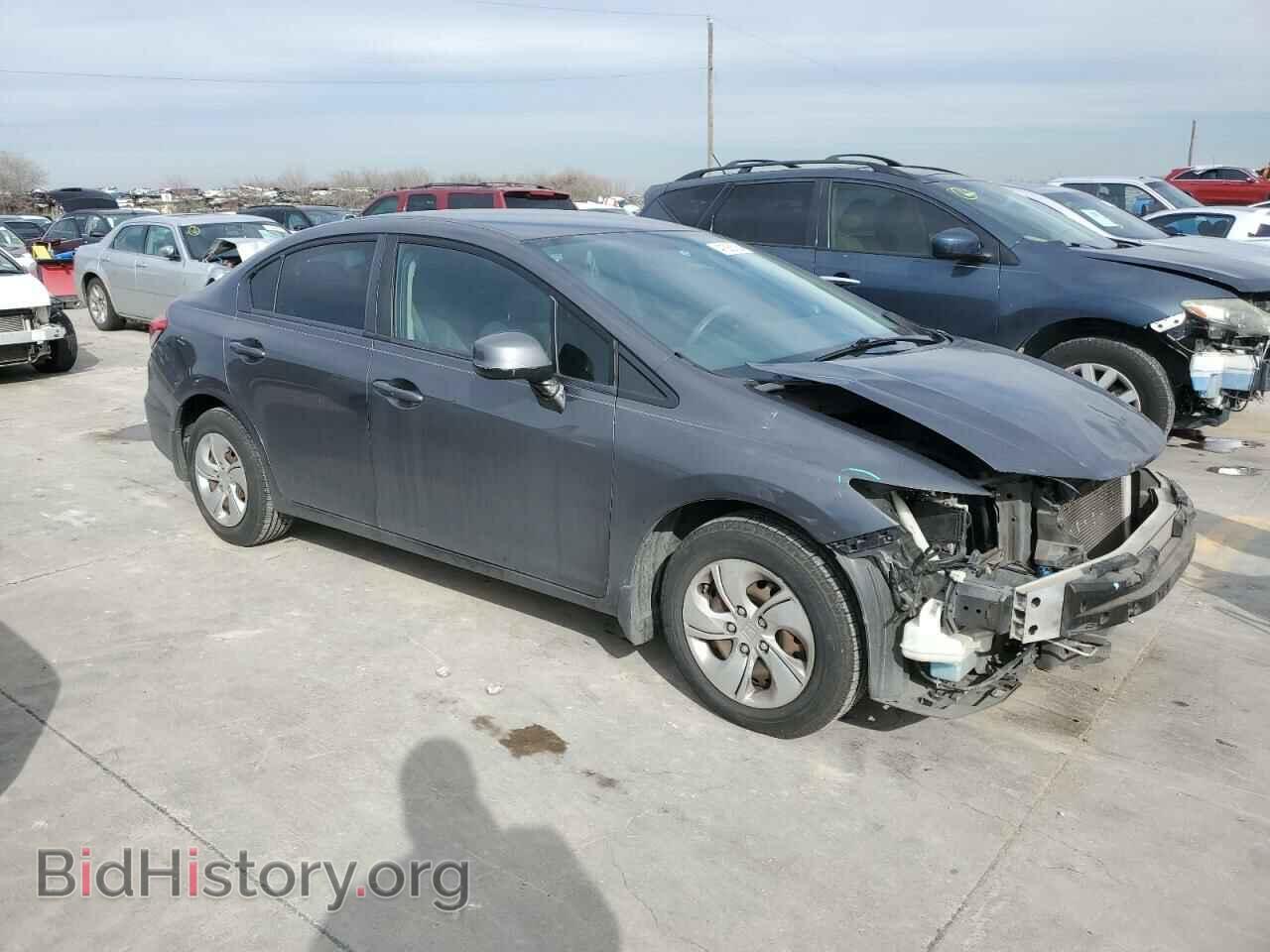 2013 HONDA CIVIC - VIN: 2HGFB2F53DH566014 - Фото 4