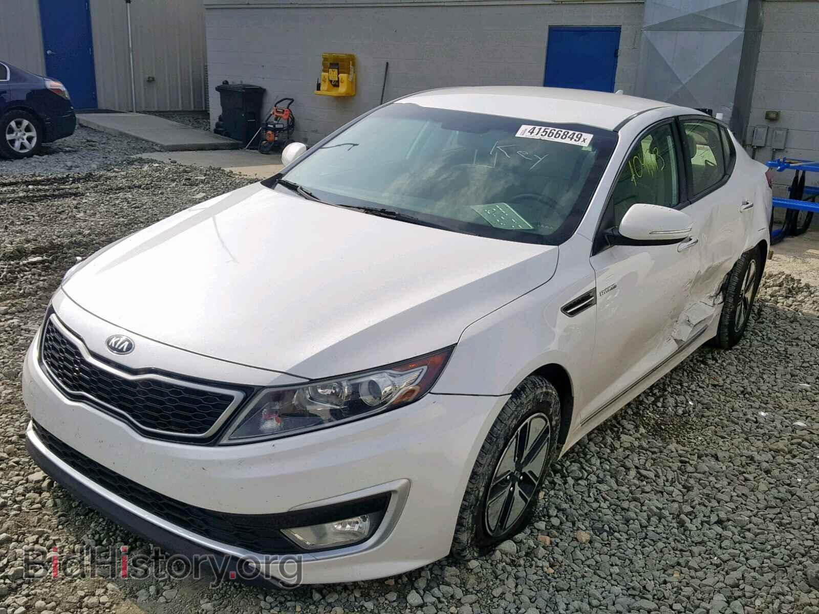 2013 KIA OPTIMA HYB - VIN: KNAGM4AD3D5052465 - Фото 2