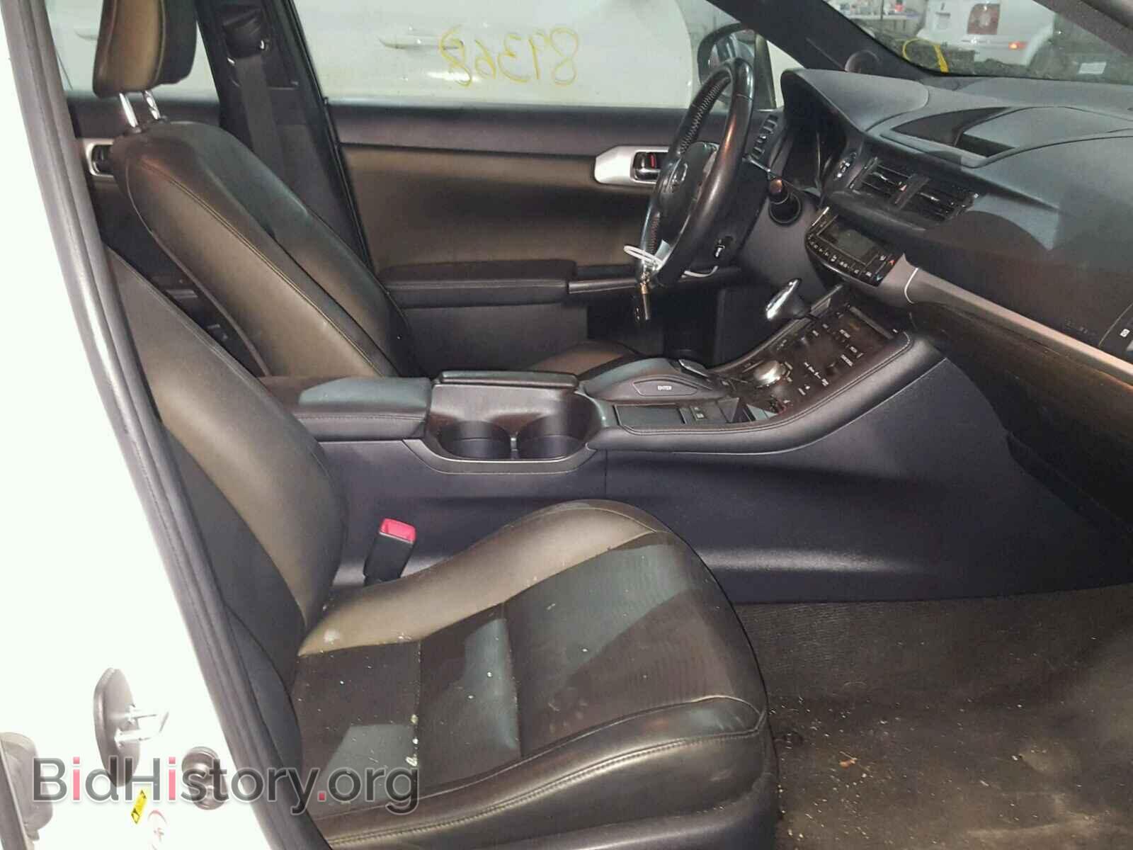 2013 LEXUS CT 200 - VIN: JTHKD5BH8D2164196 - Фото 5