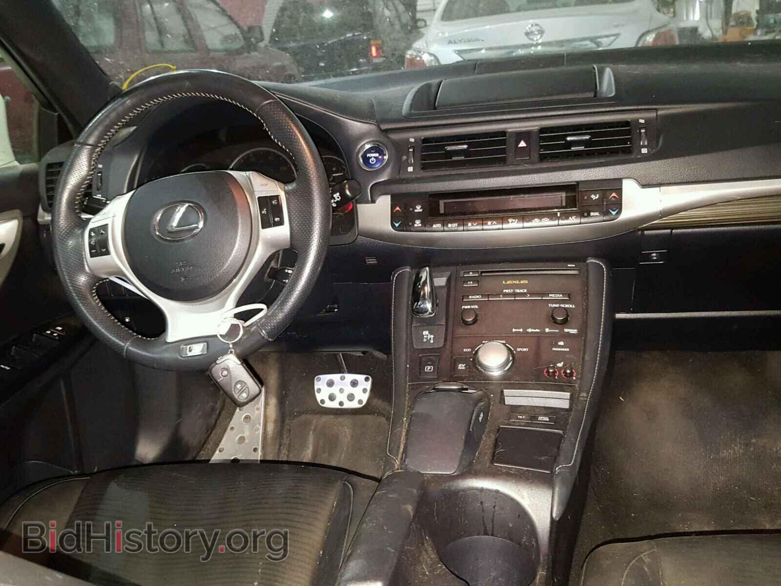 2013 LEXUS CT 200 - VIN: JTHKD5BH8D2164196 - Фото 9