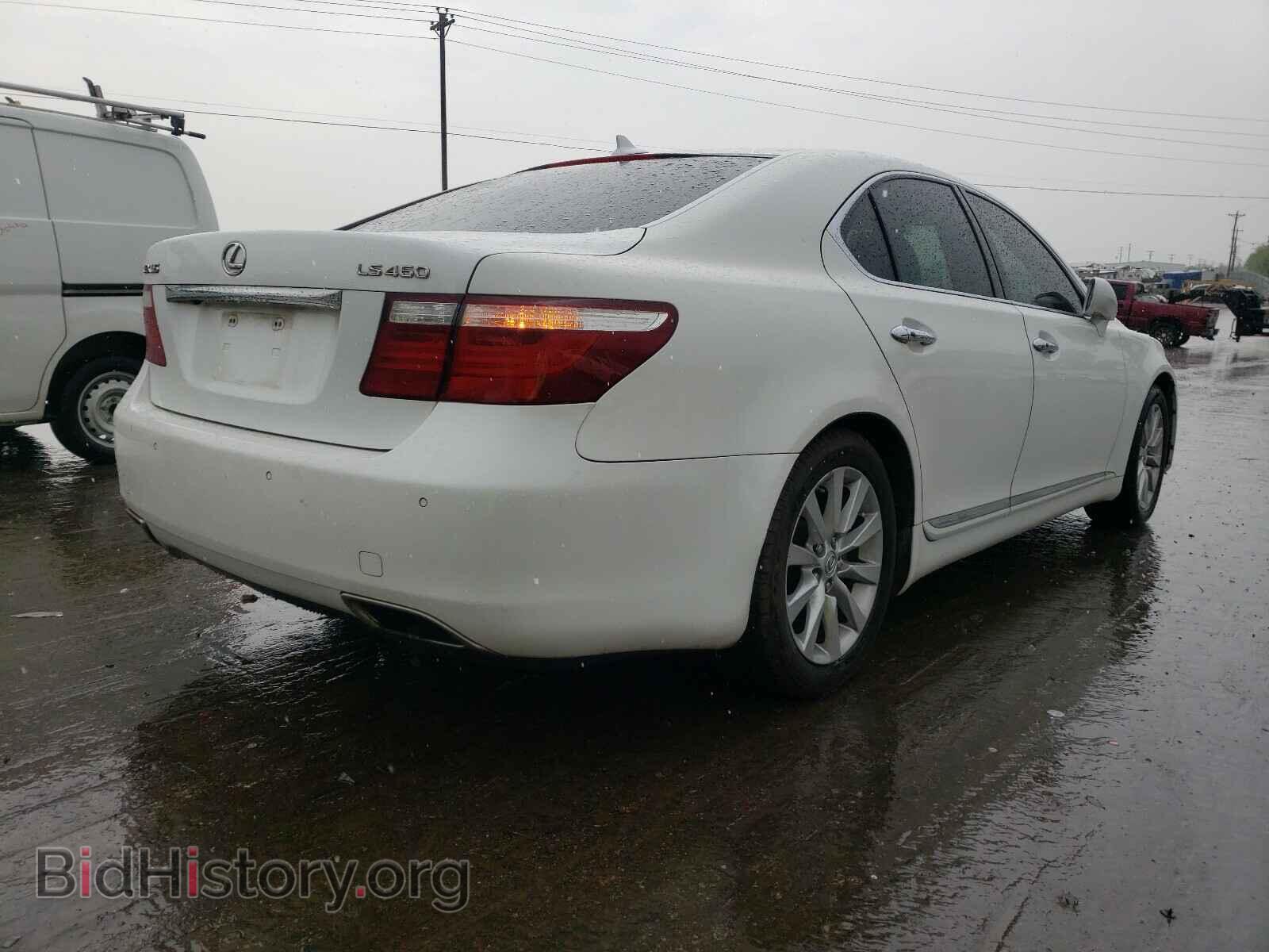 2007 LEXUS LS460 - VIN: JTHBL46F775045161 - Фото 4