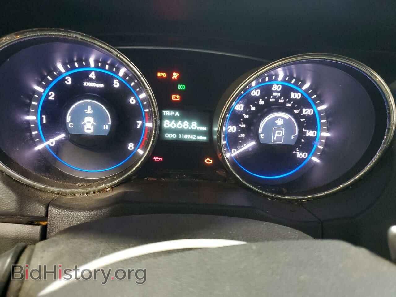 2012 HYUNDAI SONATA - VIN: 5NPEC4AB2CH452768 - Фото 9