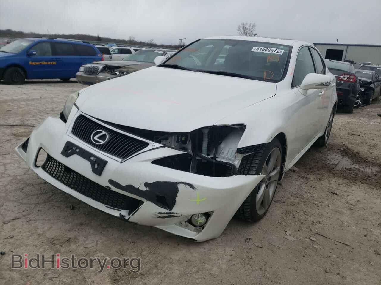 2012 LEXUS IS - VIN: JTHBF5C2XC5163066 - Фото 2