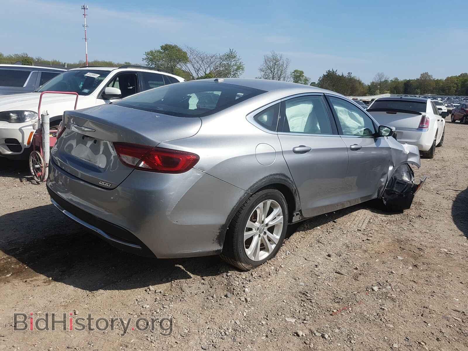2015 CHRYSLER 200 - VIN: 1C3CCCAB7FN688505 - Фото 4