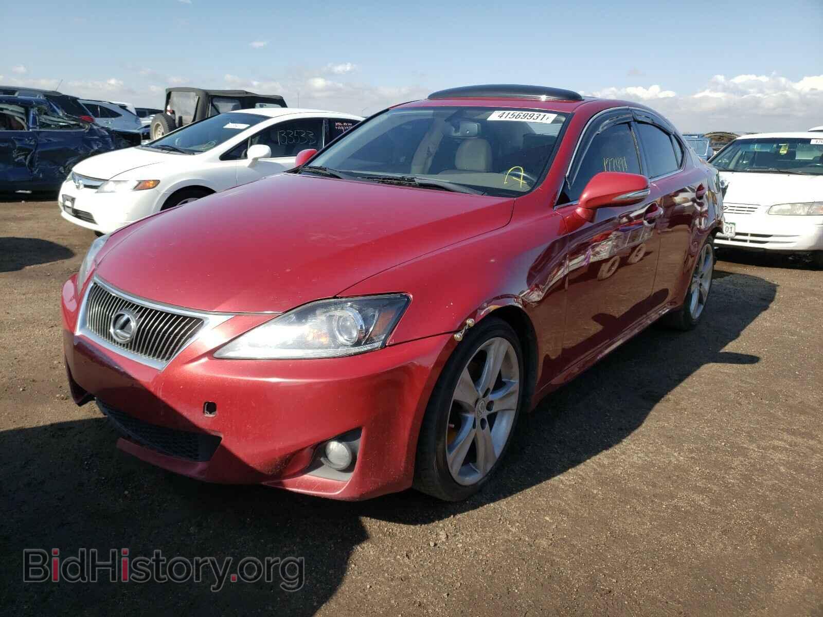 2012 LEXUS IS - VIN: JTHBF5C25C5163878 - Photo 2