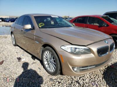 2011 BMW 5 SERIES 535 I, золотистый — VIN WBAFR7C59BC602975, Copart