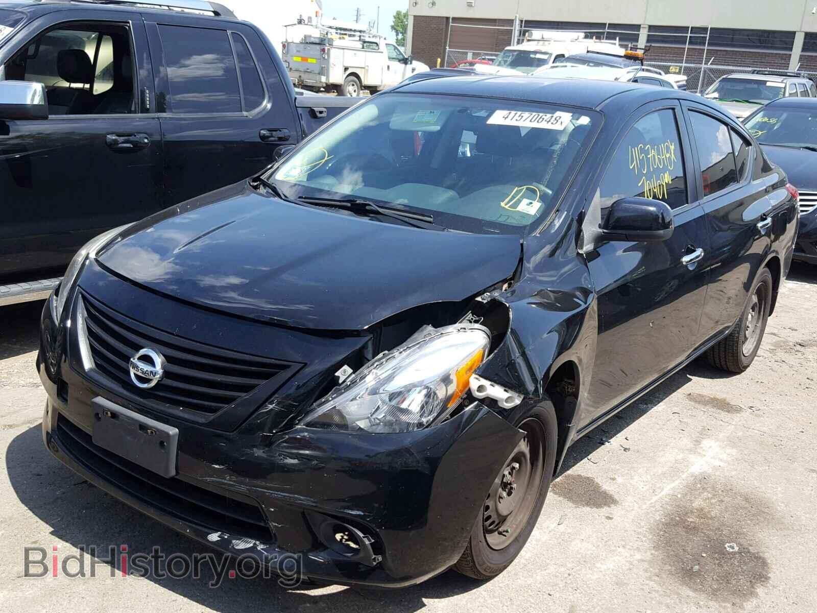 2012 NISSAN VERSA - VIN: 3N1CN7AP9CL943601 - Фото 2