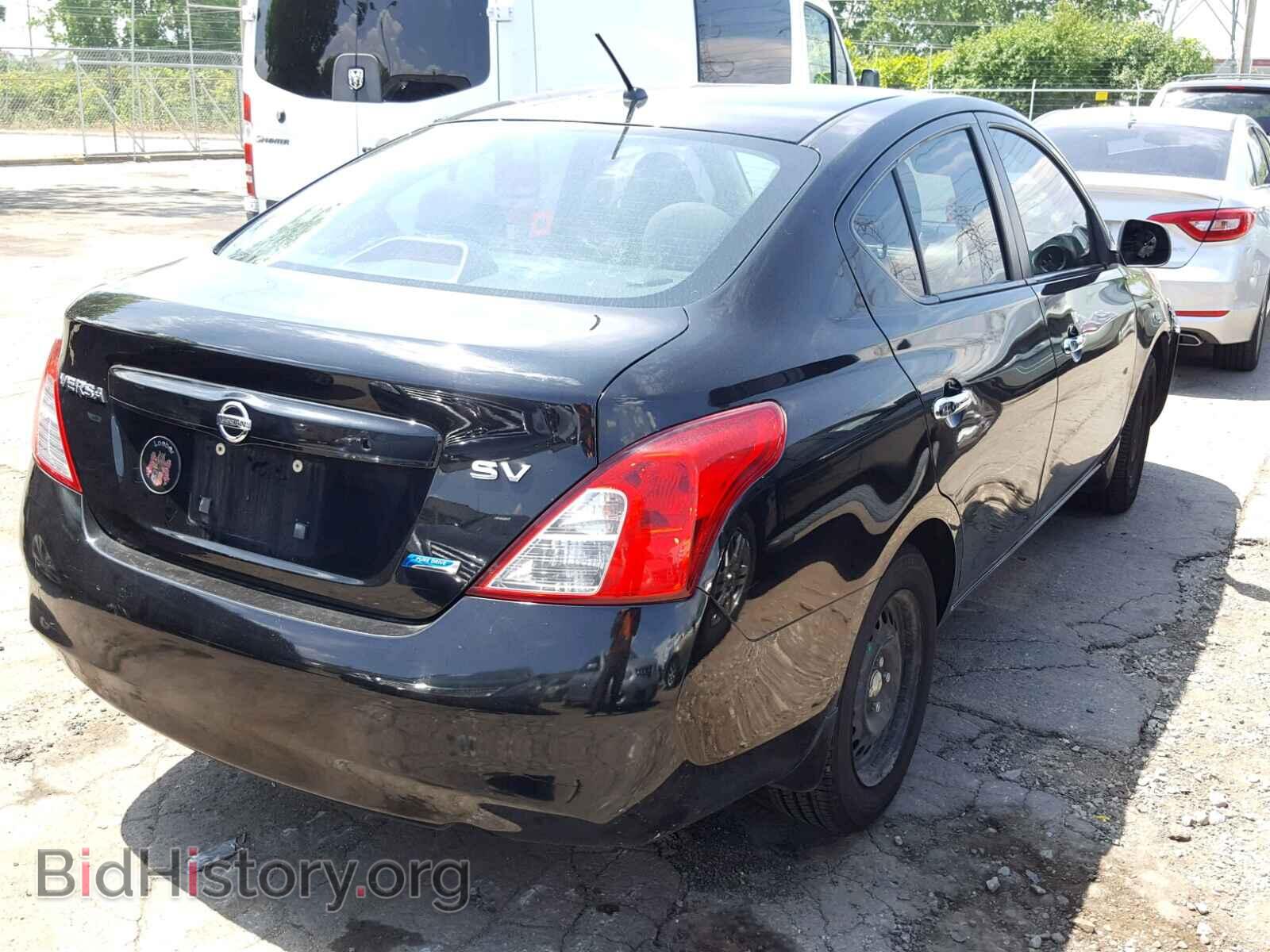 2012 NISSAN VERSA - VIN: 3N1CN7AP9CL943601 - Фото 4