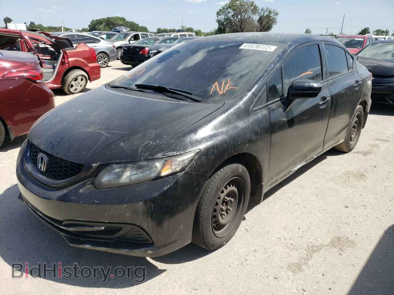 2014 HONDA CIVIC - VIN: 19XFB2F54EE016641 - Фото 2