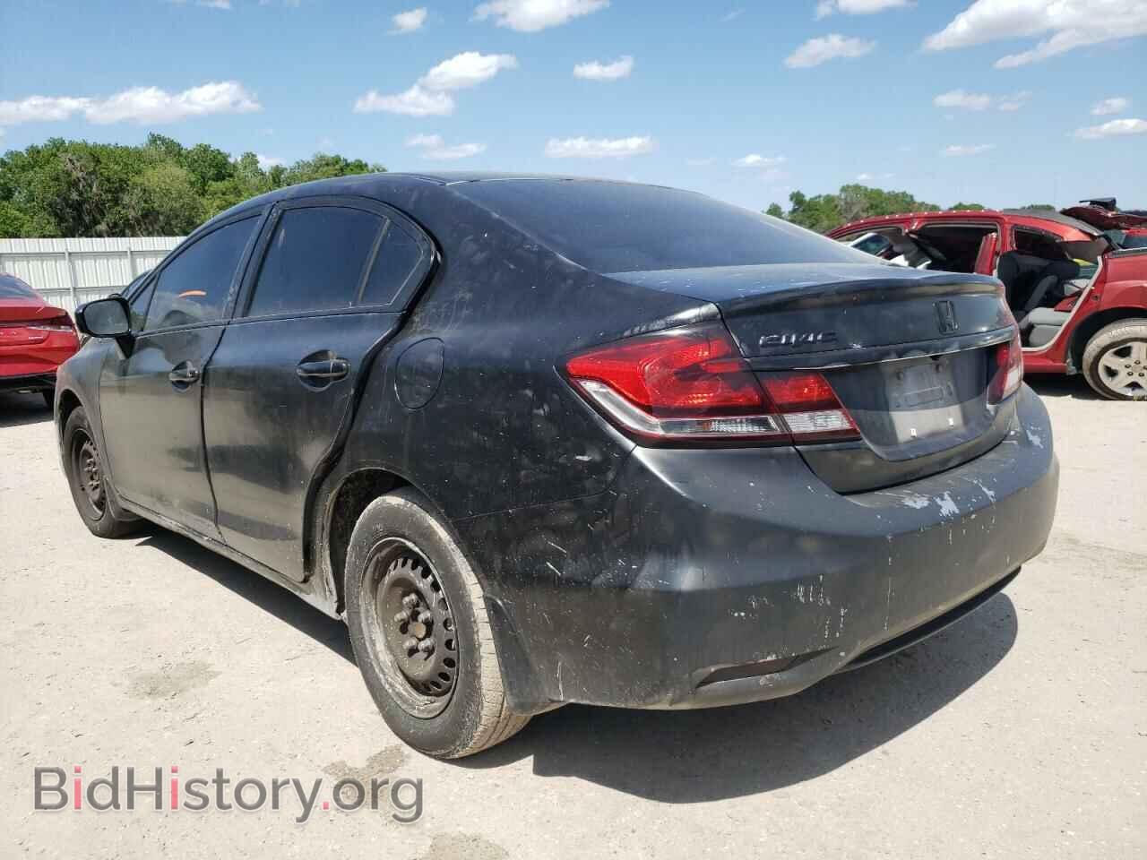 2014 HONDA CIVIC - VIN: 19XFB2F54EE016641 - Фото 3