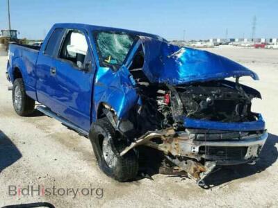 2011 Ford F150, blue — VIN 1FTFX1EF9BFB54036, Copart