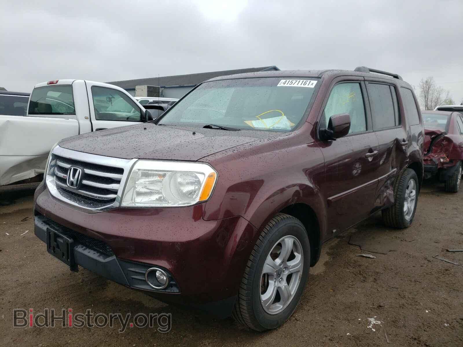 2012 HONDA PILOT - VIN: 5FNYF4H45CB504291 - Фото 2