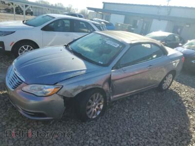 2013 Chrysler 200 Touring, silver — VIN 1C3BCBEB9DN526825, Copart