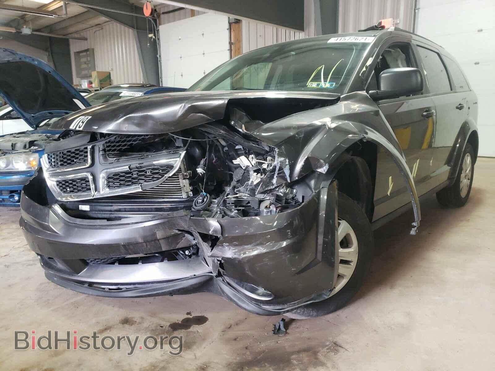 2018 DODGE JOURNEY - VIN: 3C4PDCAB4JT498888 - Фото 2