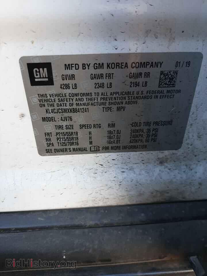 2019 BUICK ENCORE - VIN: KL4CJCSMXKB841241 - Photo 13