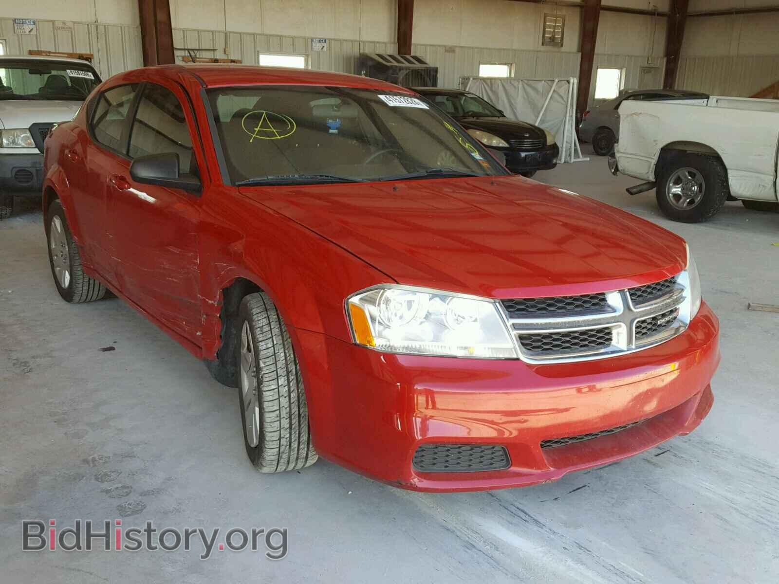 Фотография 1C3CDZAB4EN200366 - DODGE AVENGER 2014
