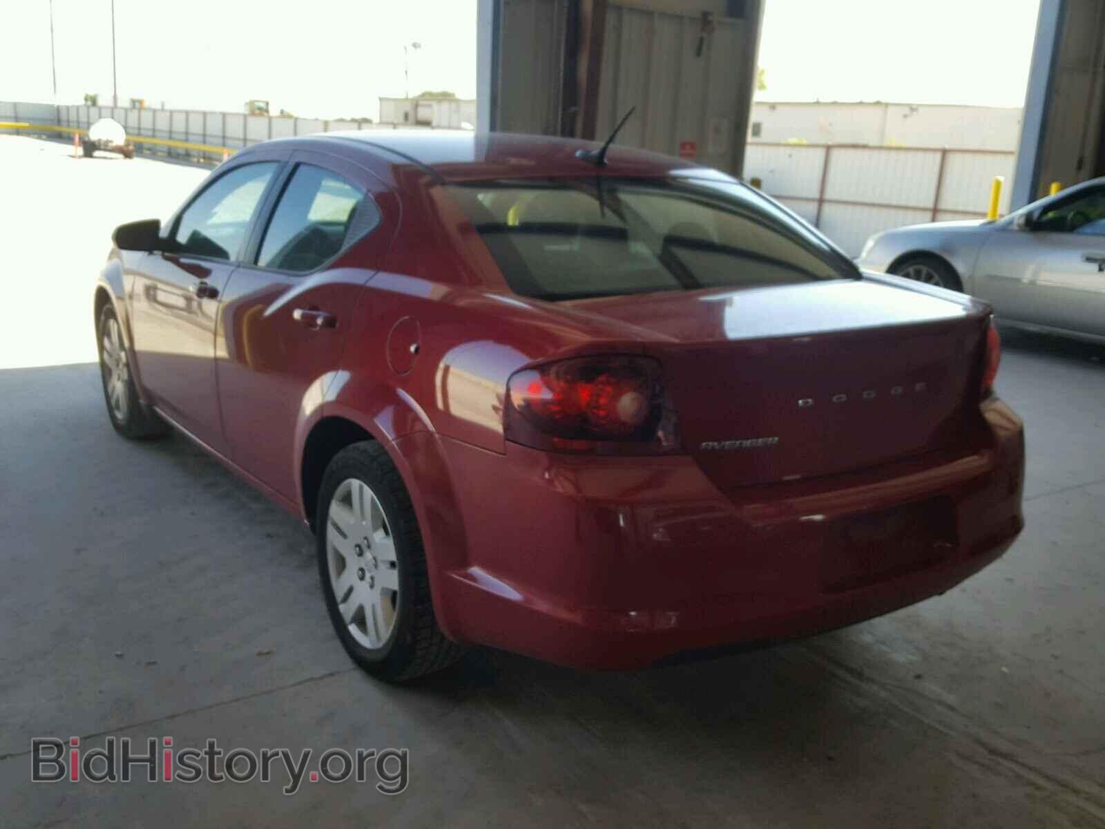 2014 DODGE AVENGER - VIN: 1C3CDZAB4EN200366 - Фото 3