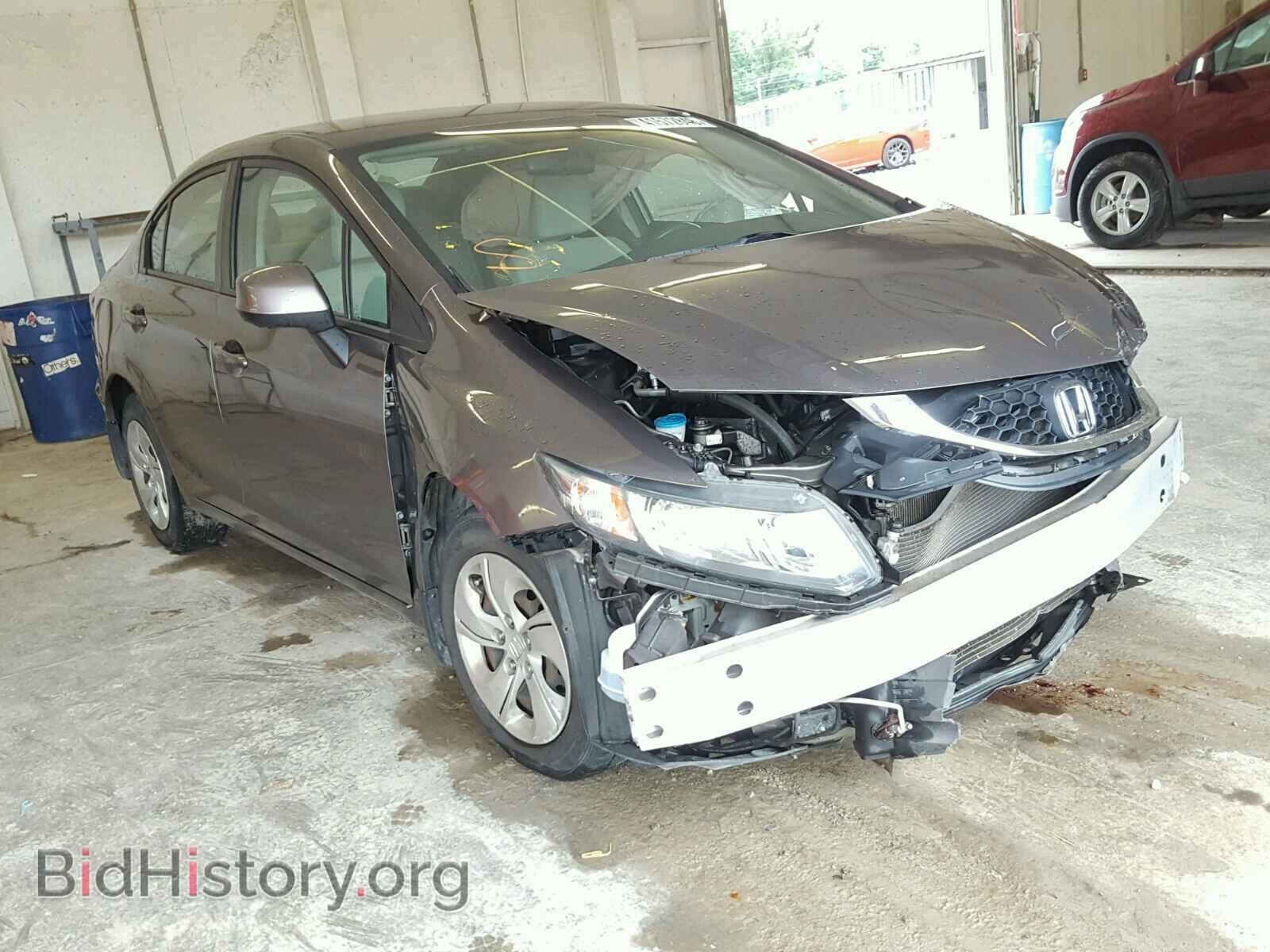Фотография 19XFB2F5XDE050775 - HONDA CIVIC LX 2013