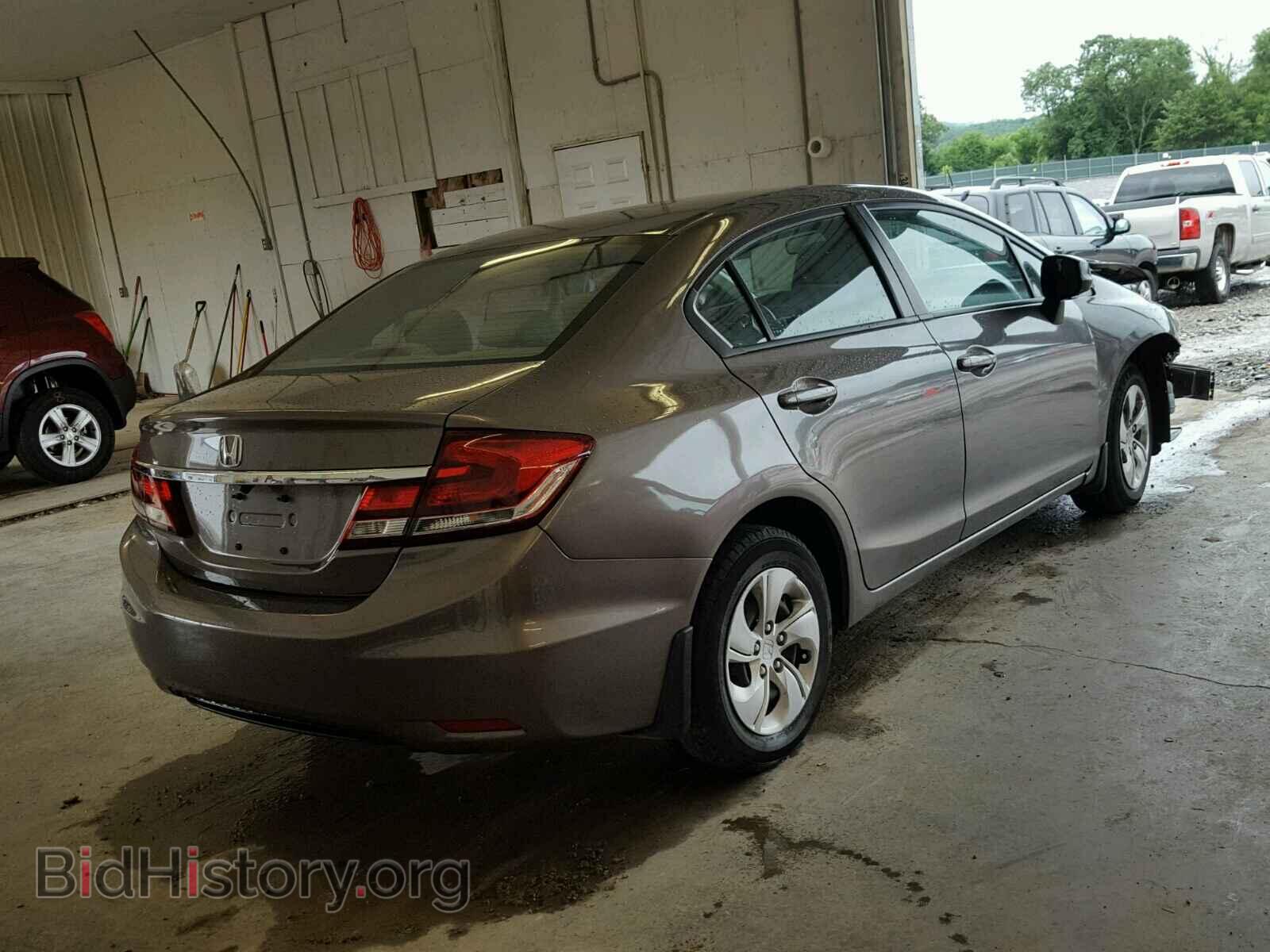 2013 HONDA CIVIC LX - VIN: 19XFB2F5XDE050775 - Фото 4