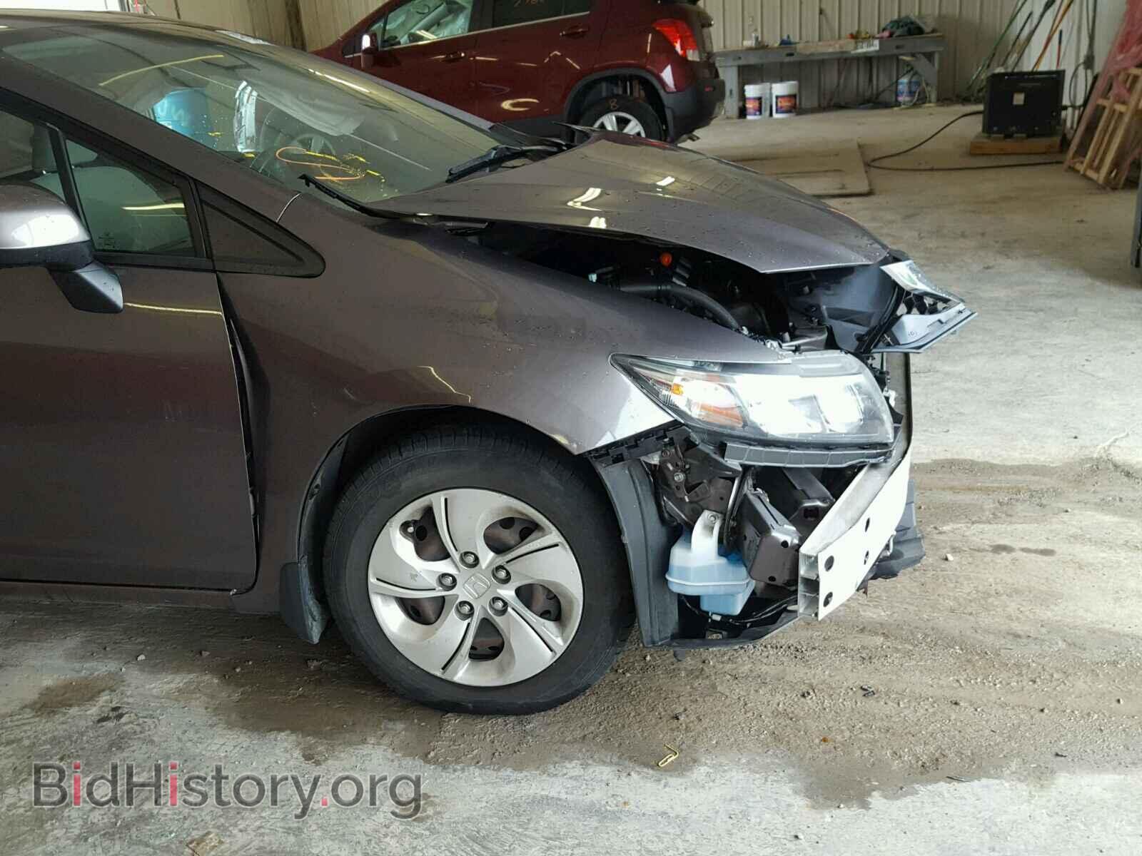 2013 HONDA CIVIC LX - VIN: 19XFB2F5XDE050775 - Фото 9