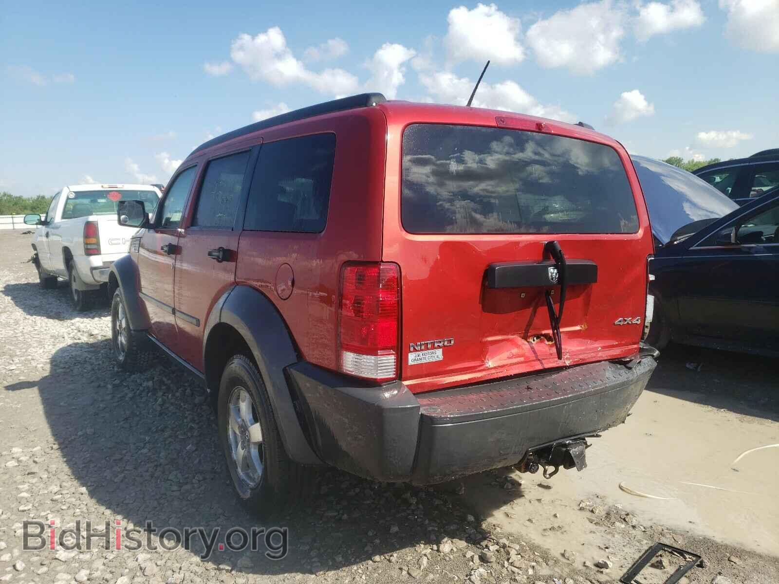 2007 DODGE NITRO - VIN: 1D8GU28K97W728784 - Photo 3