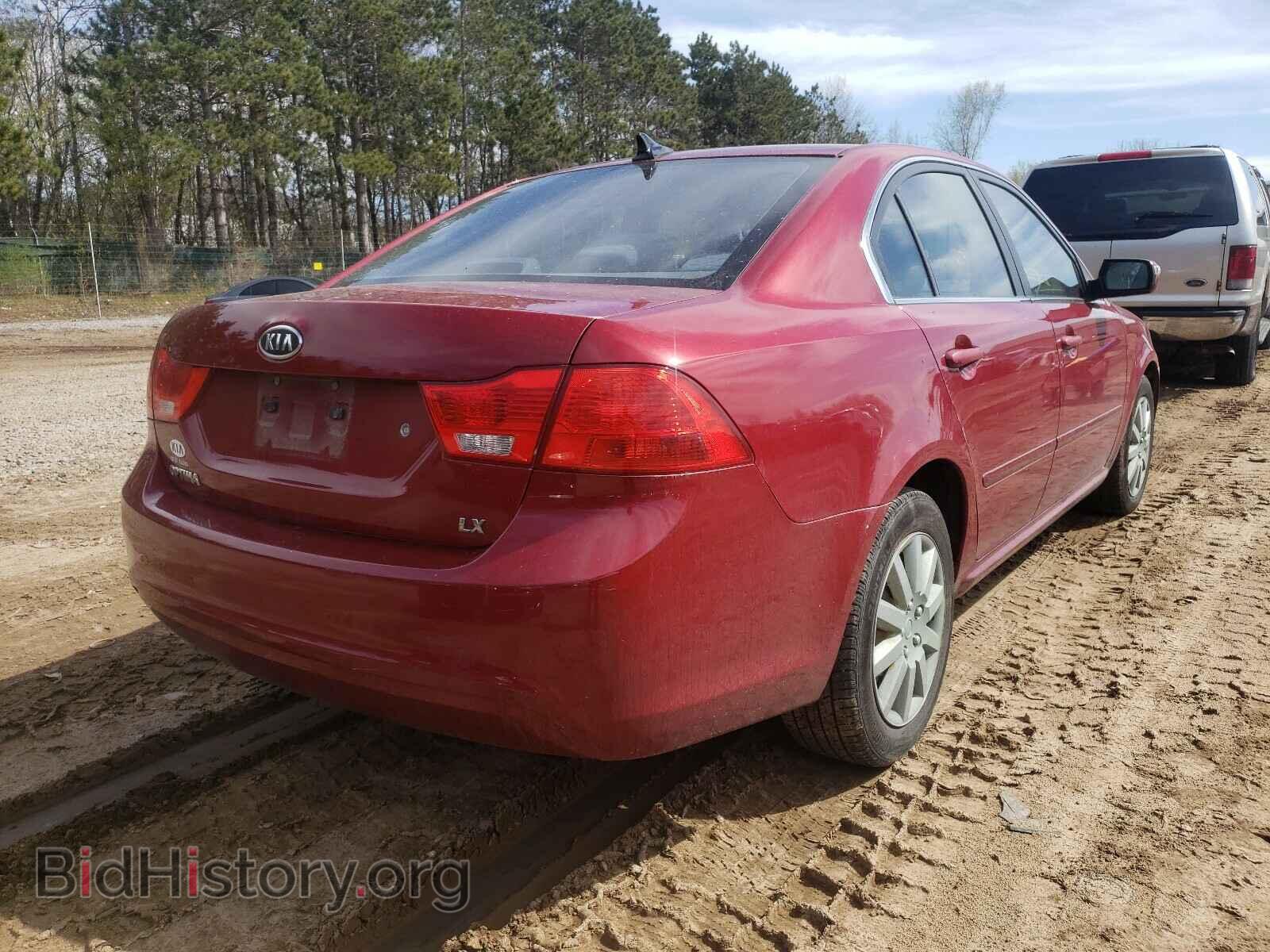 2009 KIA OPTIMA - VIN: KNAGE228695334920 - Фото 4