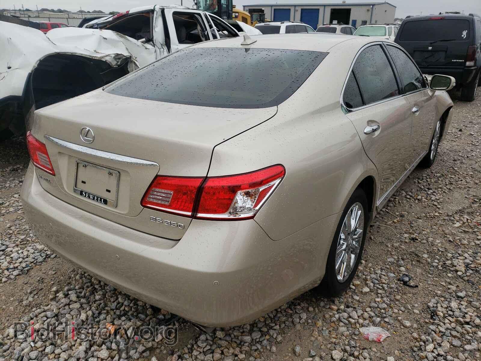 2011 LEXUS ES350 - VIN: JTHBK1EG6B2454807 - Фото 4