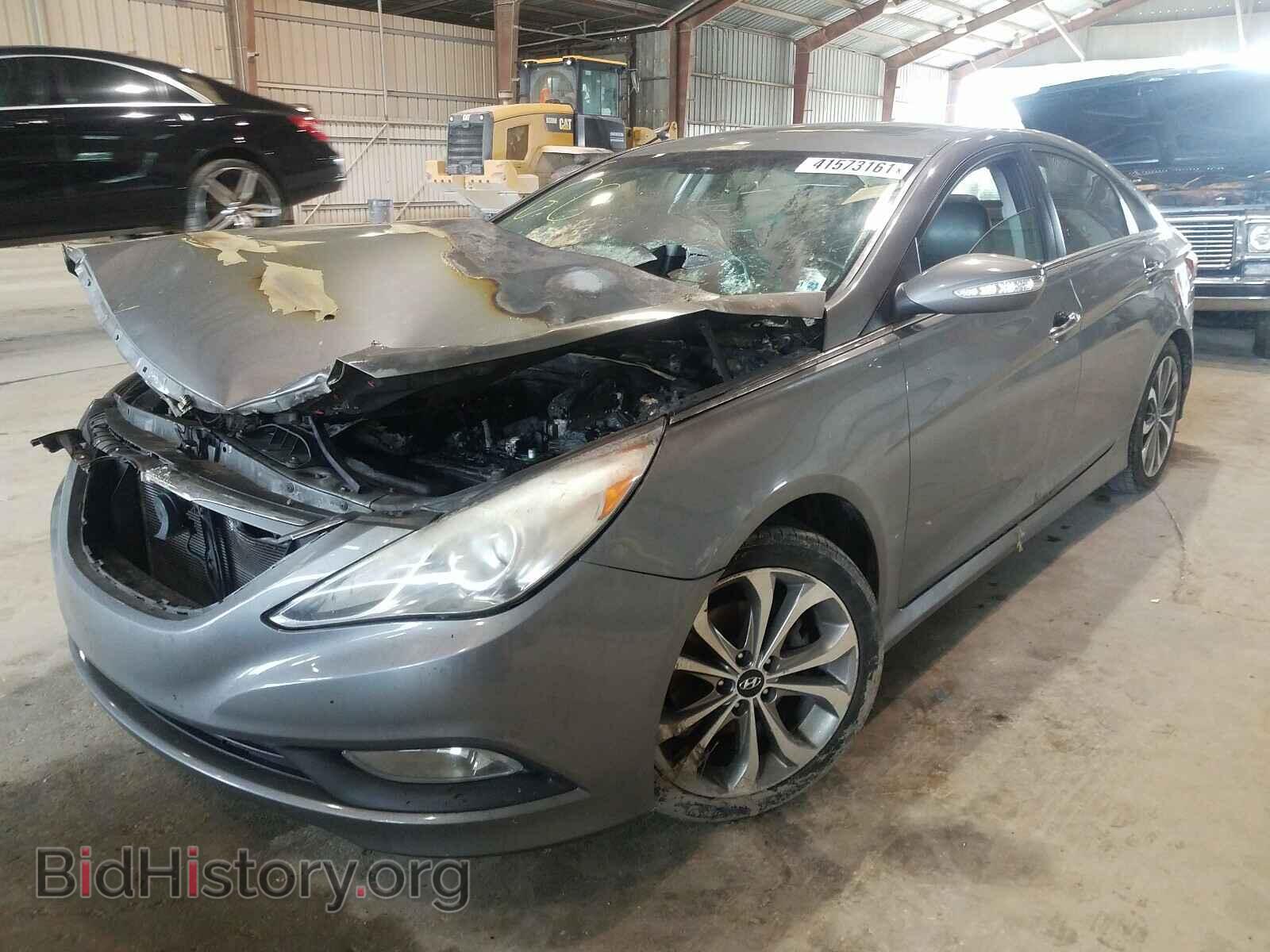 2014 HYUNDAI SONATA - VIN: 5NPEC4AC2EH884224 - Фото 2