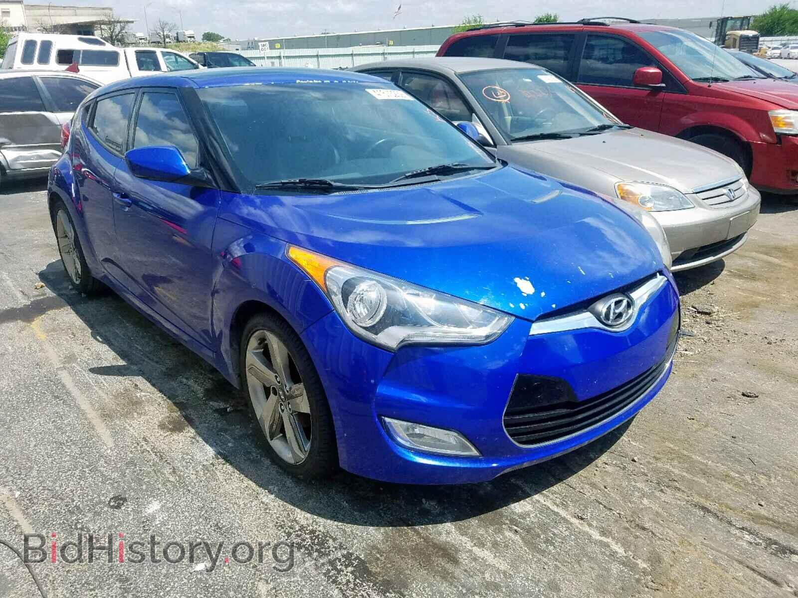 Photo KMHTC6AD7CU077675 - HYUNDAI VELOSTER 2012