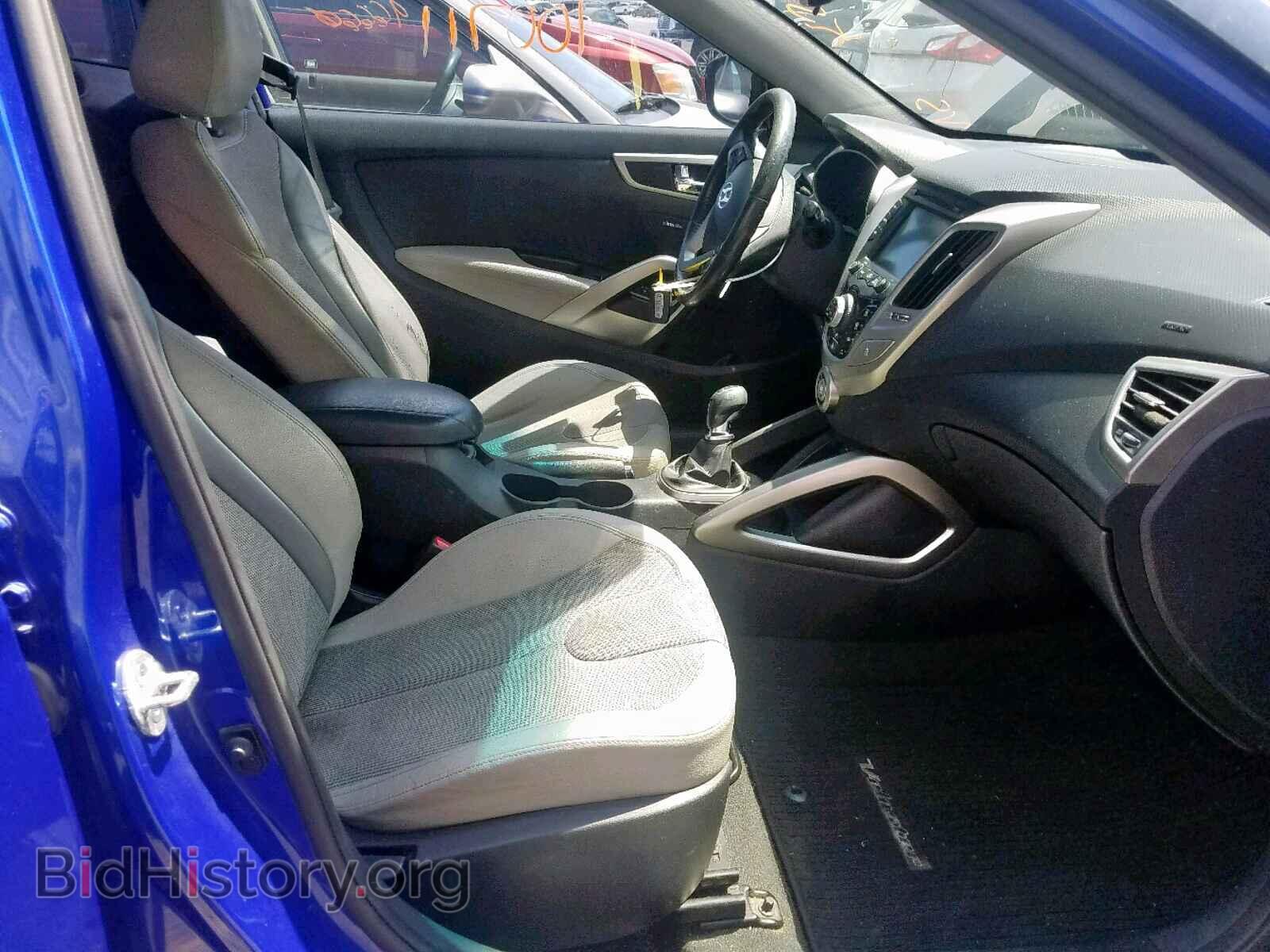 2012 HYUNDAI VELOSTER - VIN: KMHTC6AD7CU077675 - Фото 5