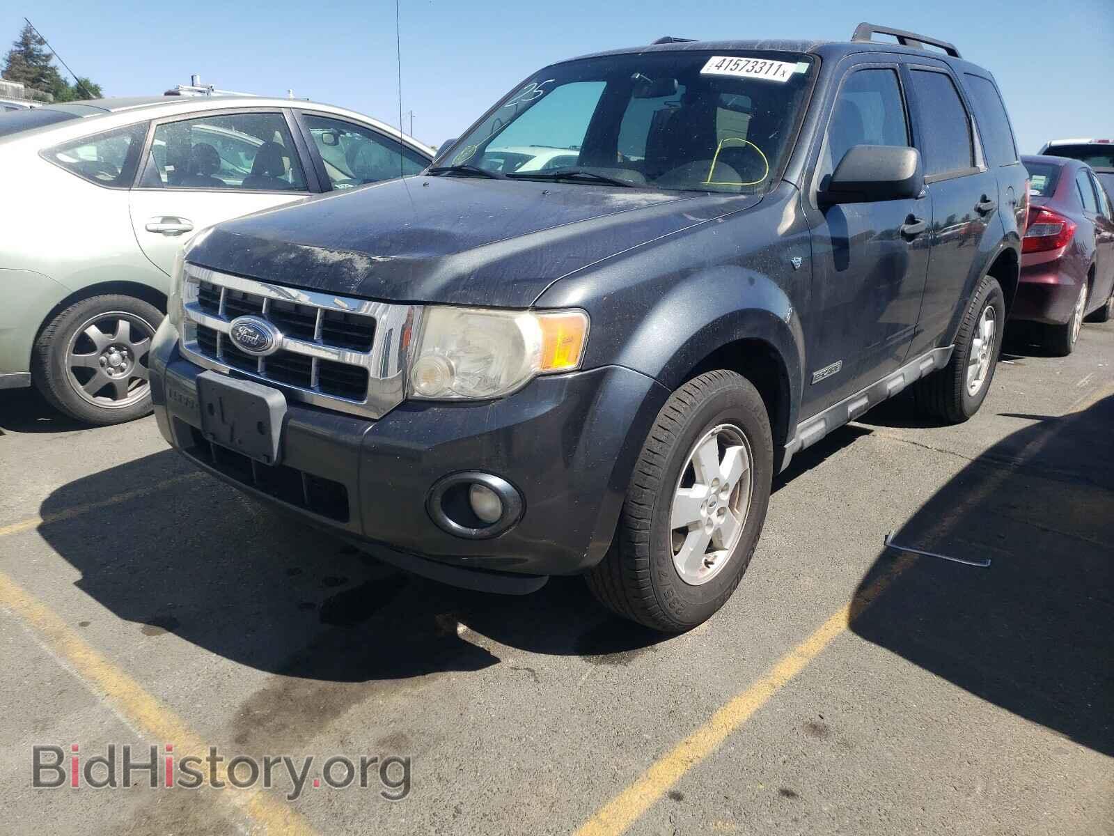2008 FORD ESCAPE - VIN: 1FMCU93128KC14414 - Фото 2