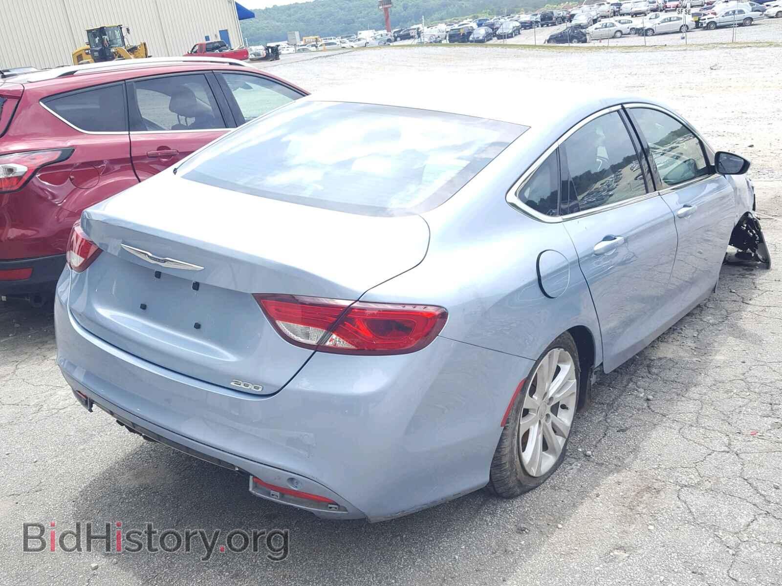 2015 CHRYSLER 200 - VIN: 1C3CCCABXFN676199 - Фото 4