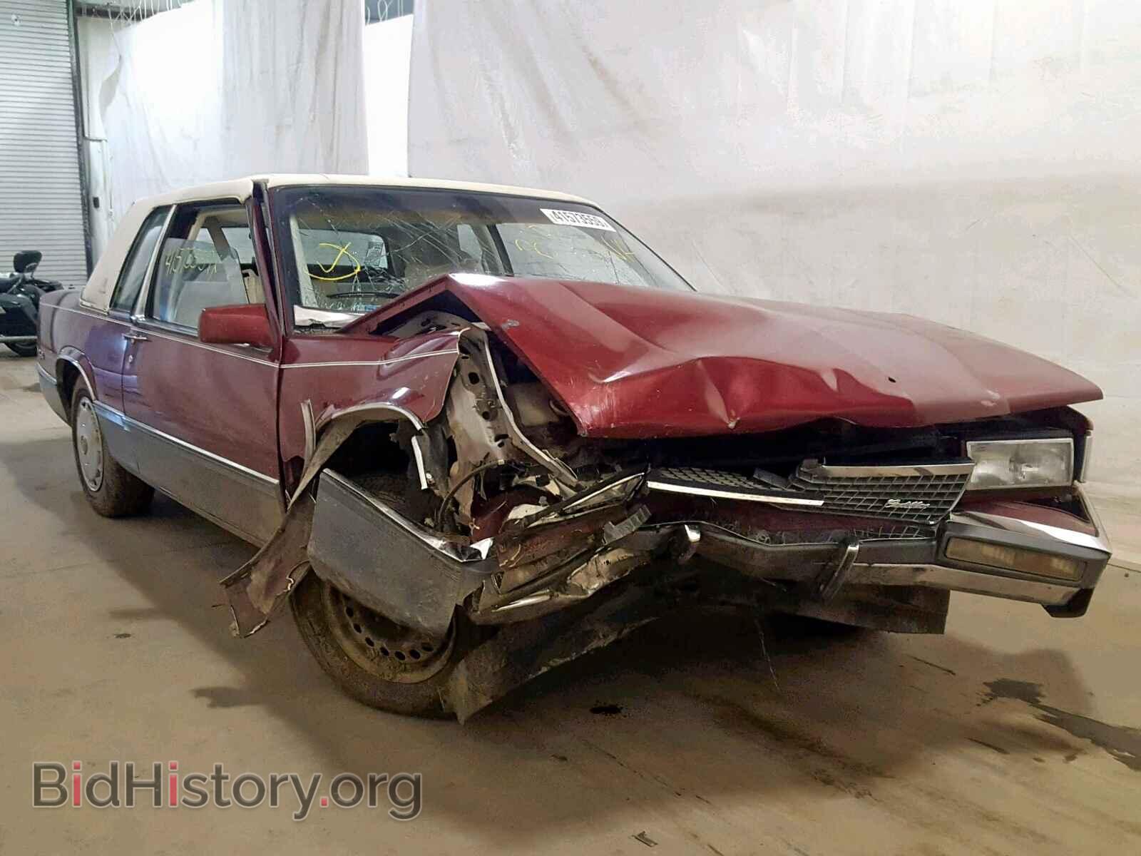 Photo 1G6CD1151K4326423 - CADILLAC DEVILLE 1989