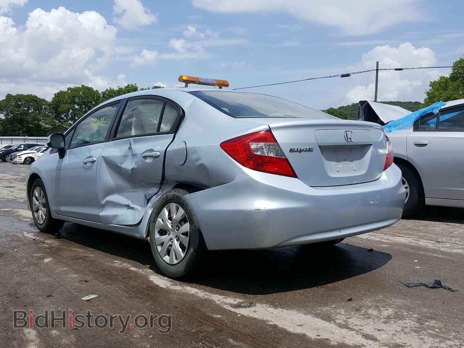 2012 HONDA CIVIC - VIN: 2HGFB2F59CH552617 - Фото 3