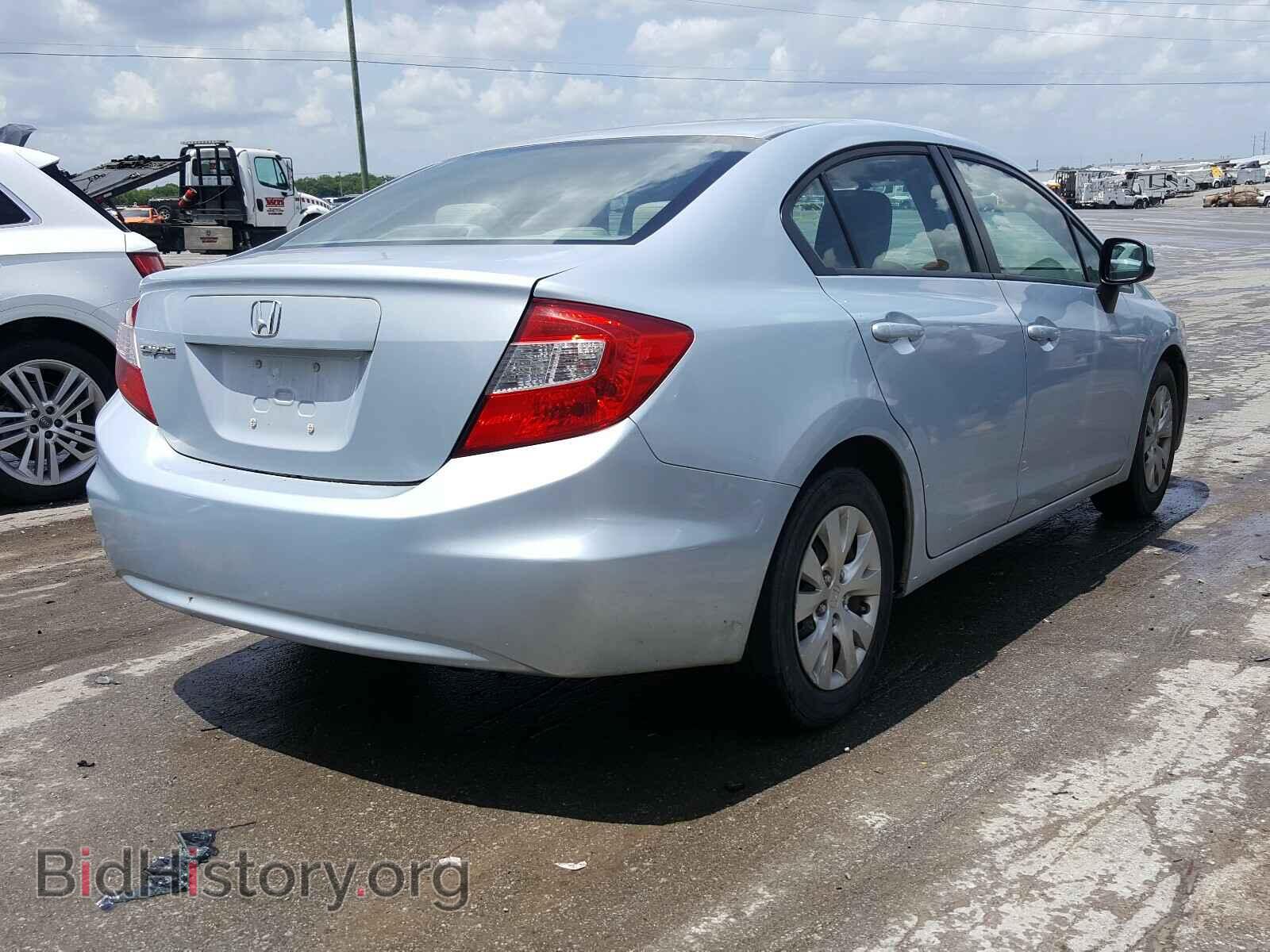 2012 HONDA CIVIC - VIN: 2HGFB2F59CH552617 - Фото 4